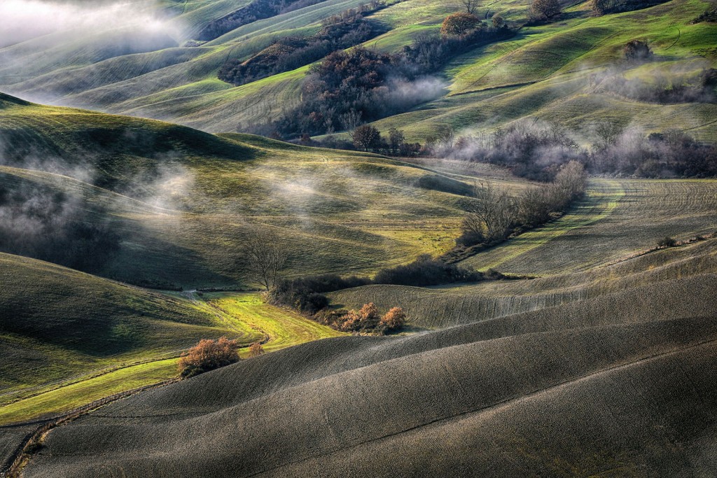 Crete senesi.