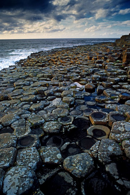  Basalto colonnare. Irlanda del Nord.