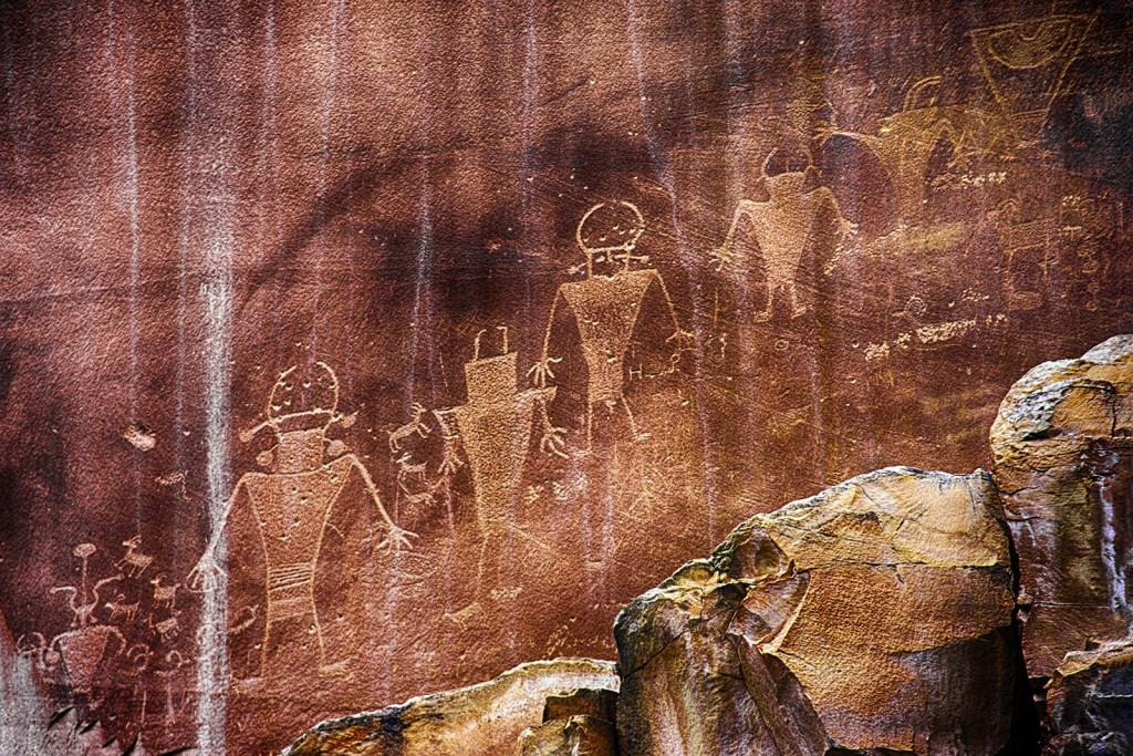 Antichi pertroglifi. Utah.