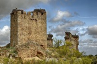 Il castello. Estremadura.