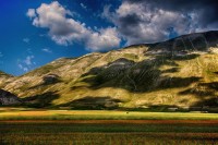 Ombre. Monte Vettore. Monti Sibillini.